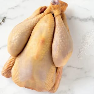 Réservation pour mercredi 8/07 poulet sous vide entre 1.5 à 1.7 kg (10.83€/kg) prix exact à payer après réception dans le frigo du jardin